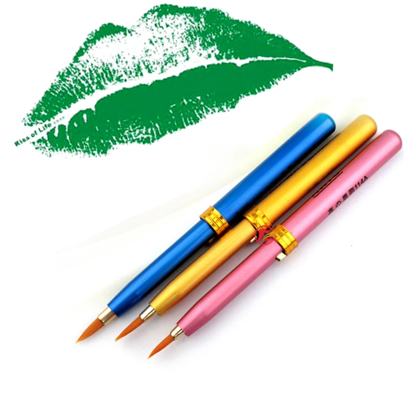 Professional Make Up Tool Lips Brush Pen Portable Retractable Lipstick