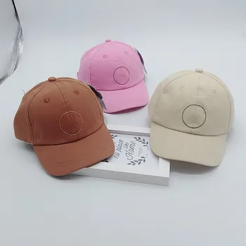 

Multicolor Baby Hats Summer Cute Boys Girls Children Caps Hats Child Adjustable Sun Protection Circle Print Casual Visors