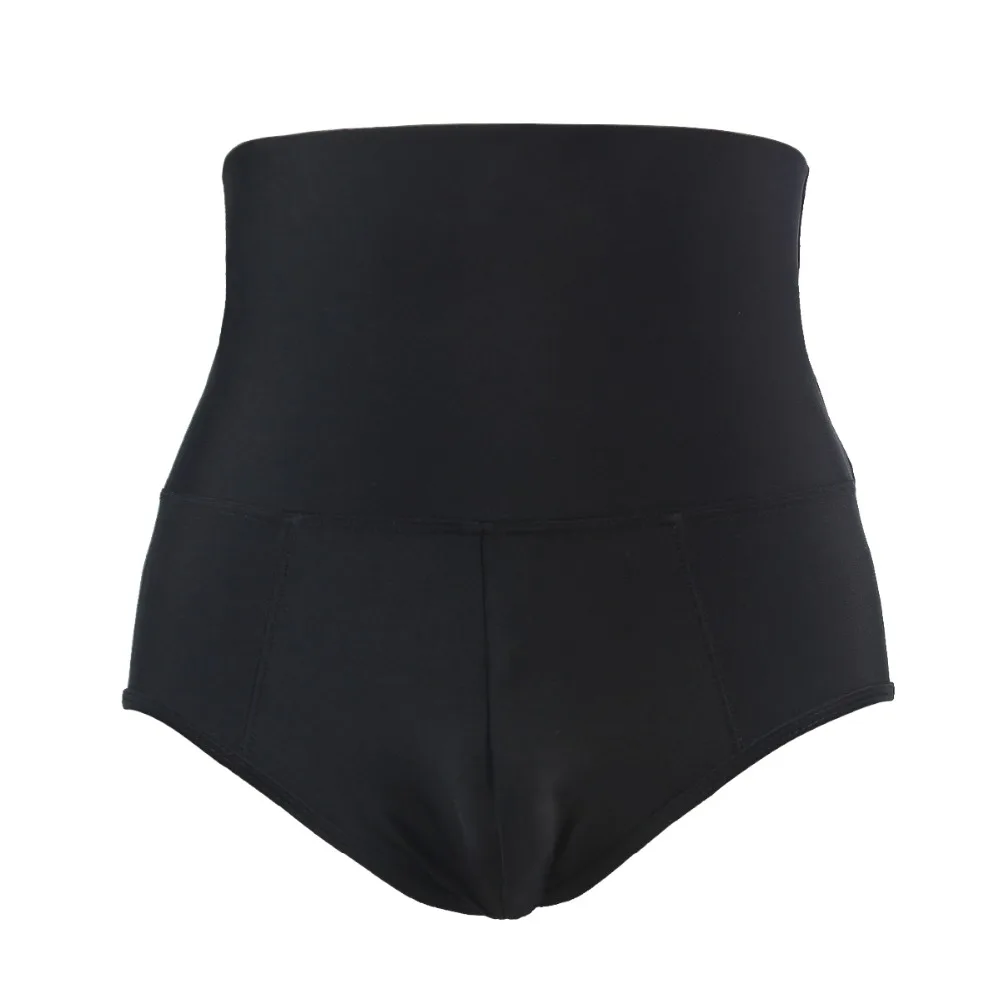 Mens Underwear High Waist Body Shaper Slimming Fit Tummy Control Waist Trainer Tight Pants Shapewear Hot Bottom Bandage Panties (9)