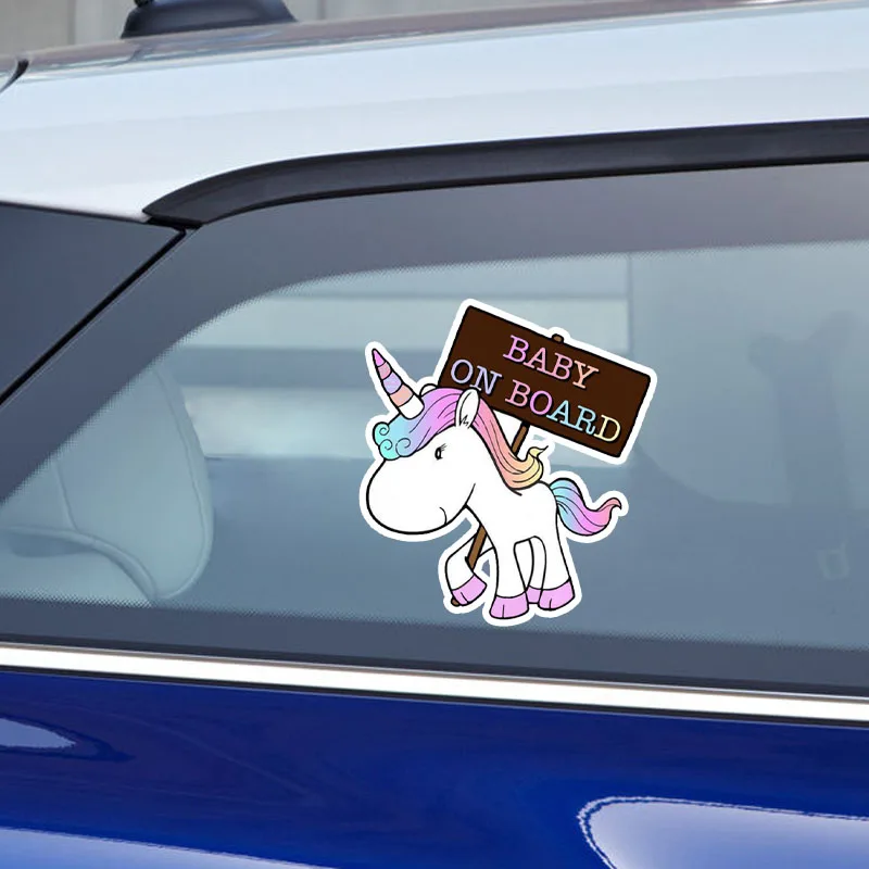 YJZT-15-1-16-7CM-Lovely-Small-Animals-Cartoon-BABY-ON-BOARD-Colored-Graphic-Car-Sticker (3)