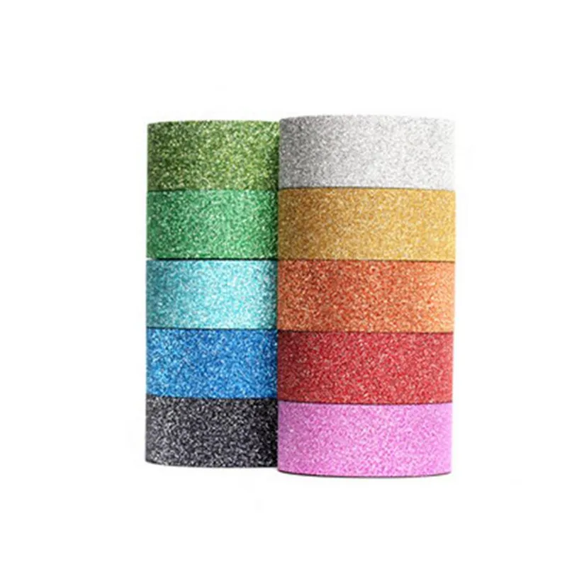

5pcs 5m Rhythmic Gymnastics Decoration Holographic Glitter Tape Ring Stick Plastic Accessory Gymnastics Equipment