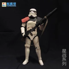 Звездные войны Сандерс 3D Бумага модель «сделай сам» головоломка ручная работа игрушка оригами персонаж бумага искусство