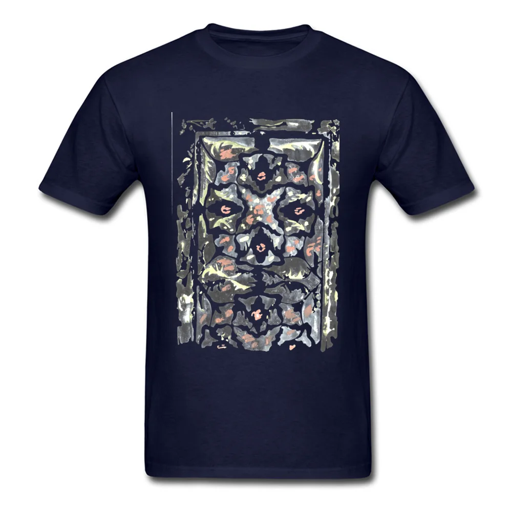Mirror to a garden_navy