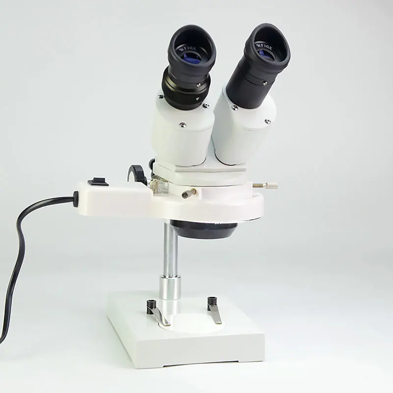 20X 40x промышленный стерео бинокль микроскоп с лампой для часов Часы мобильный телефон инструмент для ремонта
