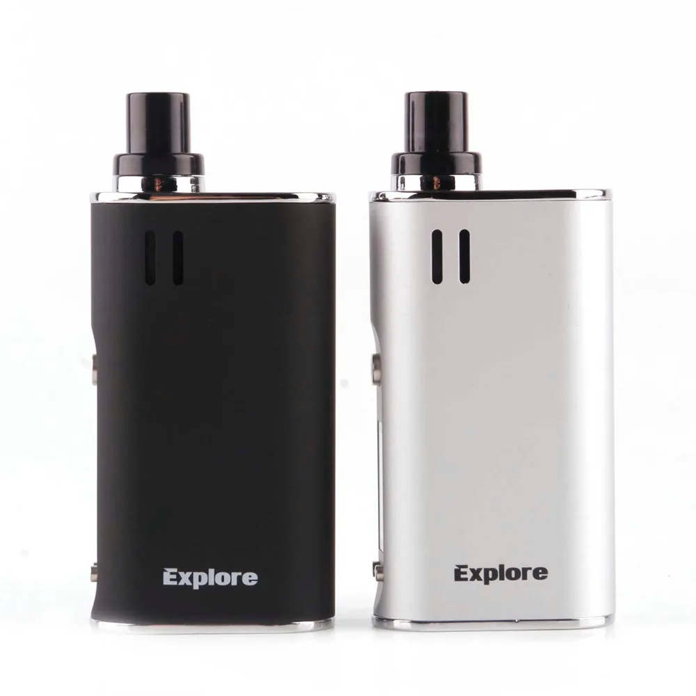

Explore 2 in 1 Vaporizer mod Kit for wax and dry herb 2600Mah Herbal electronic cigarette kit Vape Hookah
