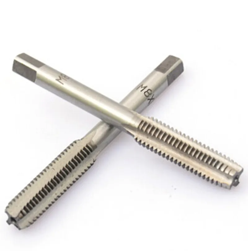 2Pcs M8*1.25 Metric Tap Right Hand Thread 1.25mm Pitch Threading Tools