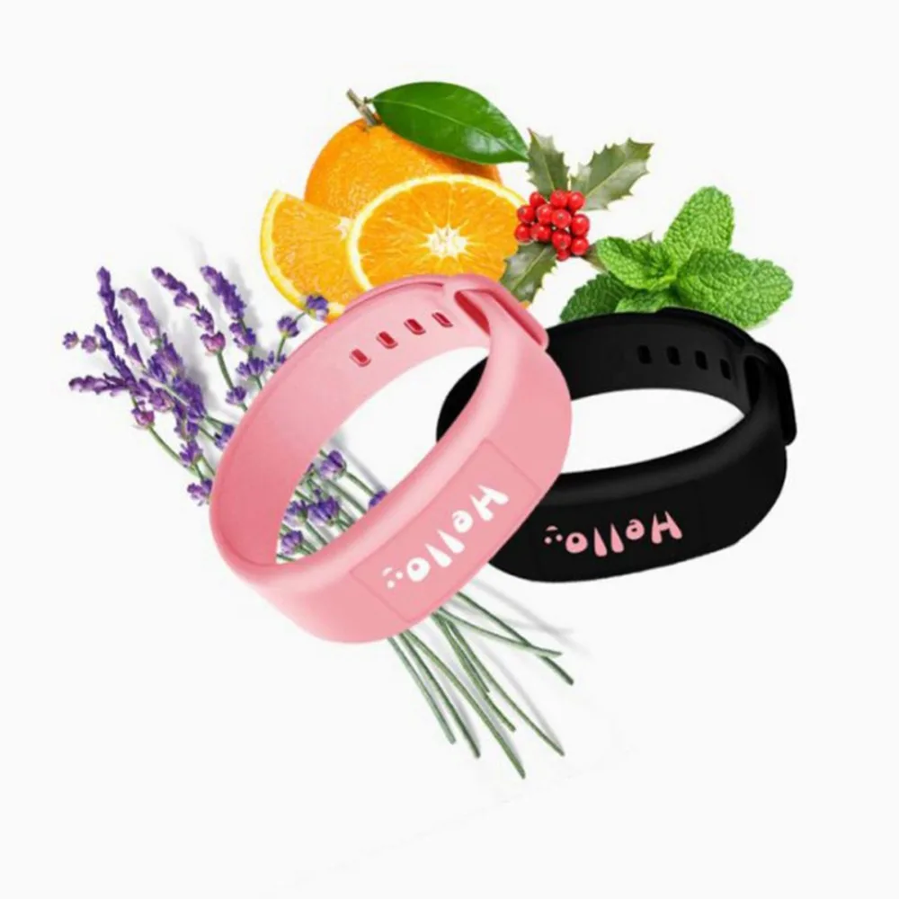 

Natural Mosquito Repellent Band Waterproof Mosquito Repellent Wristband For Indoor & Outdoor