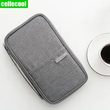 New Passport Travel Wallet Passport Holder Multi-Function Credit Card Package ID Pack Clutch  Document Multi-Card Storage