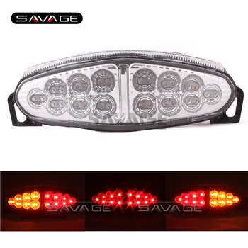 

For KAWASAKI KLE 1000 KLE1000 VERSYS 2012 2013 2014 2015 Motorcycle Integrated LED Tail Light Turn signal Blinker Lamp Clear