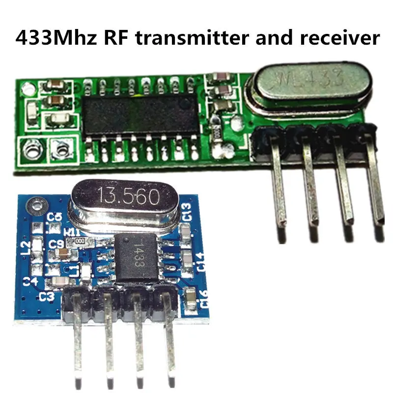 500 pair superheterodyne 433mhz rf Wireless transmitter and receiver