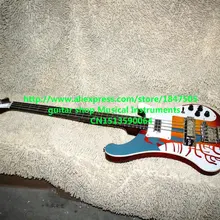 Пользовательские 4003 бас-гитары 4 струнные бас OEM электрическая бас-гитара цветные VOS спиральное предложение