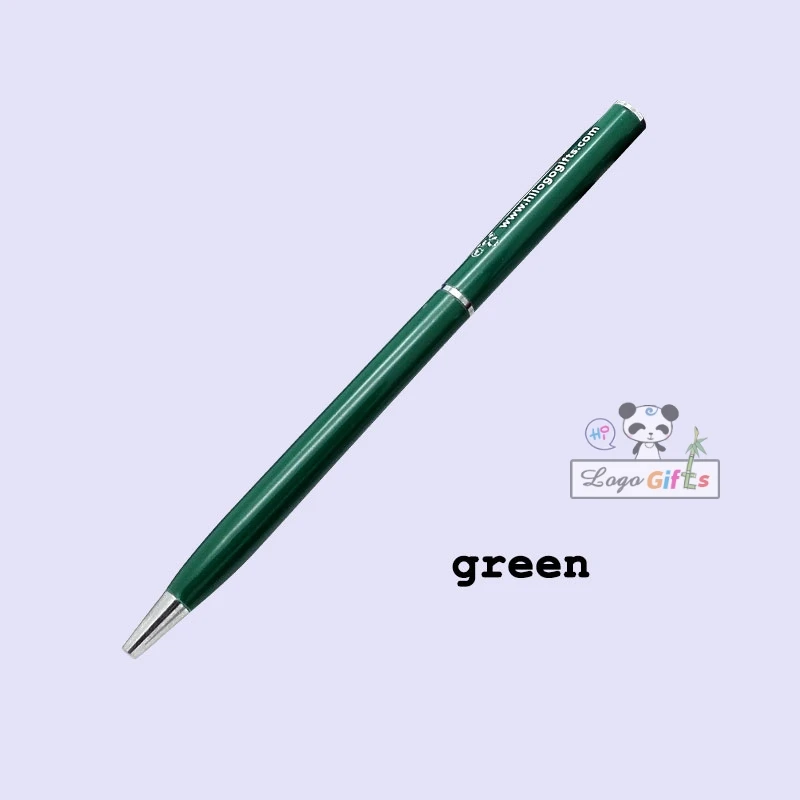 DHL shipping10 смешанные цвета защита от атмосферных воздействий шариковая ручка на заказ с вашим логотипом/графическое оформление/любимых клубов Униформа 200 штук/партия - Цвет: Зеленый