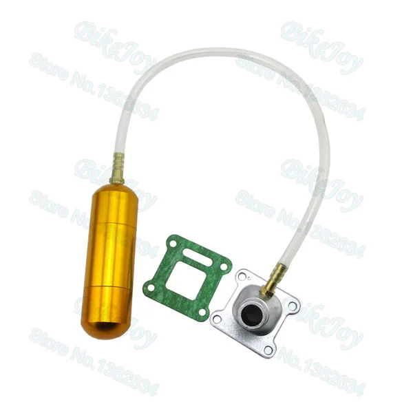 

Gold Aluminum Boost Power Bottle & Manifold Intake Pipe For 47cc 49cc Mini ATV Quad Dirt Pocket Bike