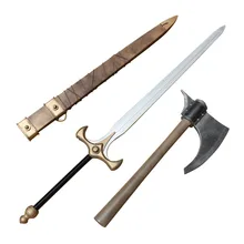 Рыжая Соня Косплей Sonja меч бутафория и топор