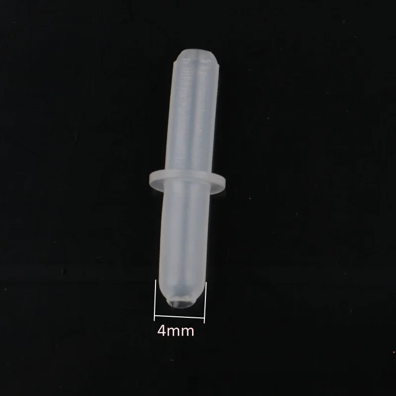 20 50pcs 4mm Tee 3 Way Aquarium Air Pump Line Tubing Joints 4mm Straight Connectors  For Fish Tank Accessories 2