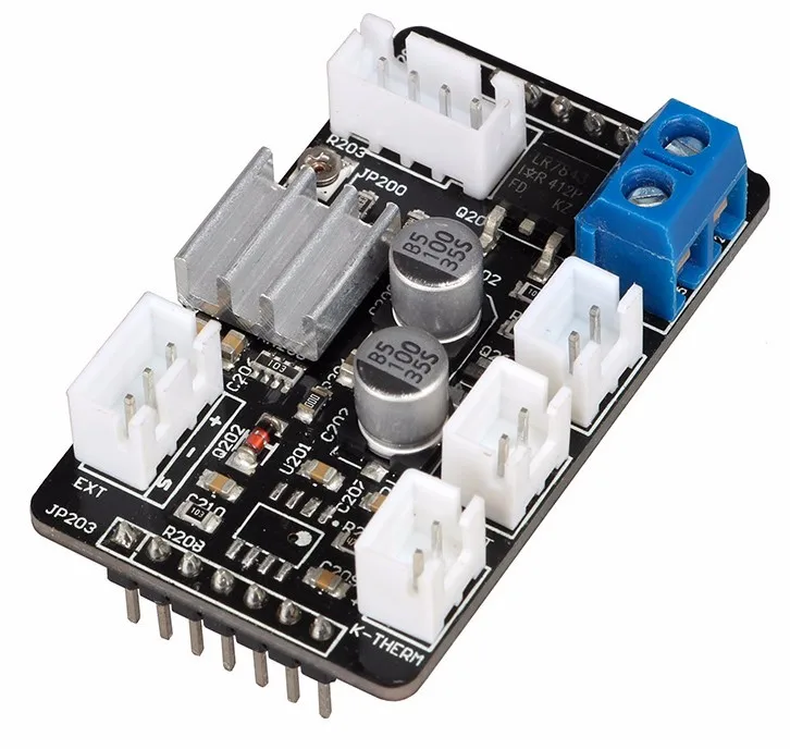 

Double nozzle module 3d printer double extrusion head DIY red rabbit motherboard accessories thermal resistance extension module