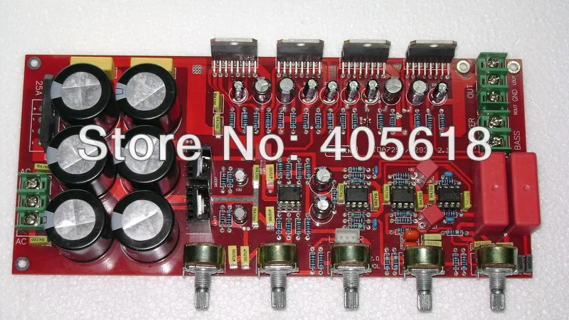 TDA7294 2 1 Плата усилителя мощности 80 Вт * + 160 сабвуфер в сборе|subwoofer 2.1|subwoofer power amplifier