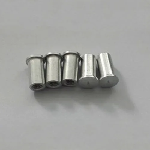 20pcs M6 aluminium alloy nuts sleeves spot welding inside thread nut