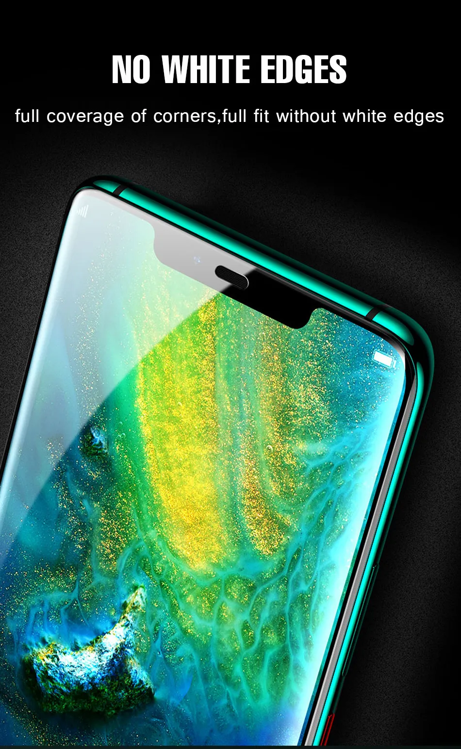 Полный закругленный протектор экрана Гидрогелевая пленка на huawei mate 20 Pro X mate 20 Lite передний, Задний защитный мягкий пленка без стекла