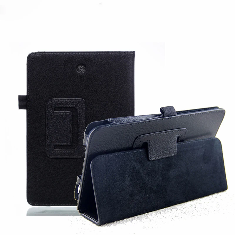 

KiKiss Tablet Cover Case For ASUS Fonepad Fone Pad 7 ME372CG ME372 7 Inch Solid PU Leather Stand Folding Folio Cover Shell