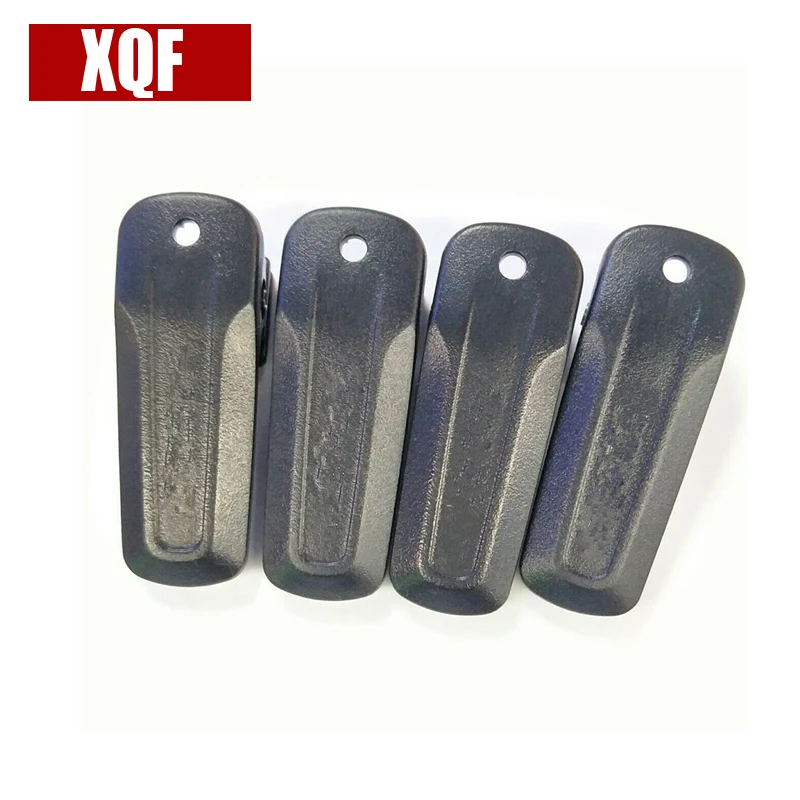 

XQF 4 PCS Belt Clip For Kenwood TK-U100 3000 2000 K40A TH-K20A Two Way Radio back clip waist clip