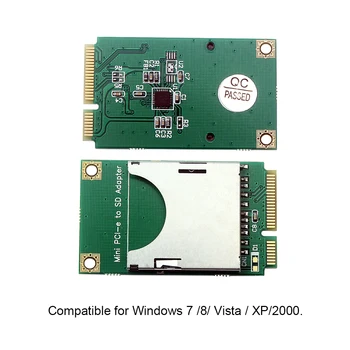 

Mini PCI Express SSD SD Card Converter SD Card to MINI PCI-E Interface Port Adapter For Laptop Netbook Compatible for Windows 7