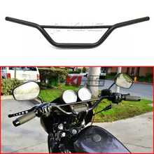 25 мм руль мотоцикла Ручка Бар для Harley Sportster XL 883 1200 Softail Dyna Electra Glide Просверленный натяжитель