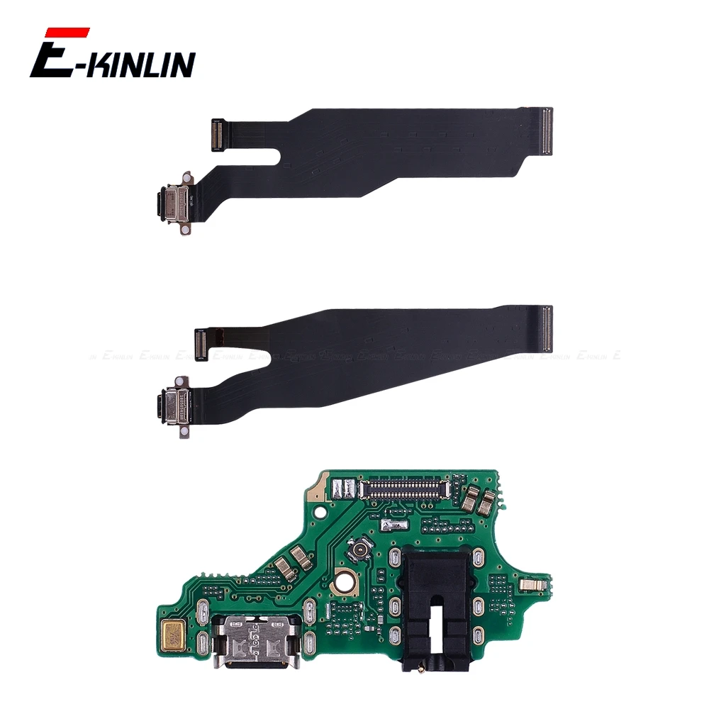 

Power Charging Connector Plug Port Dock Board Mic Microphone Flex Cable For HuaWei P30 P20 Pro P10 P9 Plus Mini P8 Lite 2017