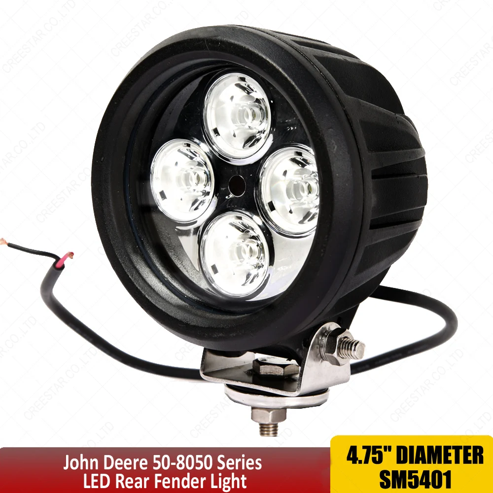 JD 50 8050 серия LED задний фонарь RE19079 AR85260 RE12718 круглый прожектор 12В 24В трактор