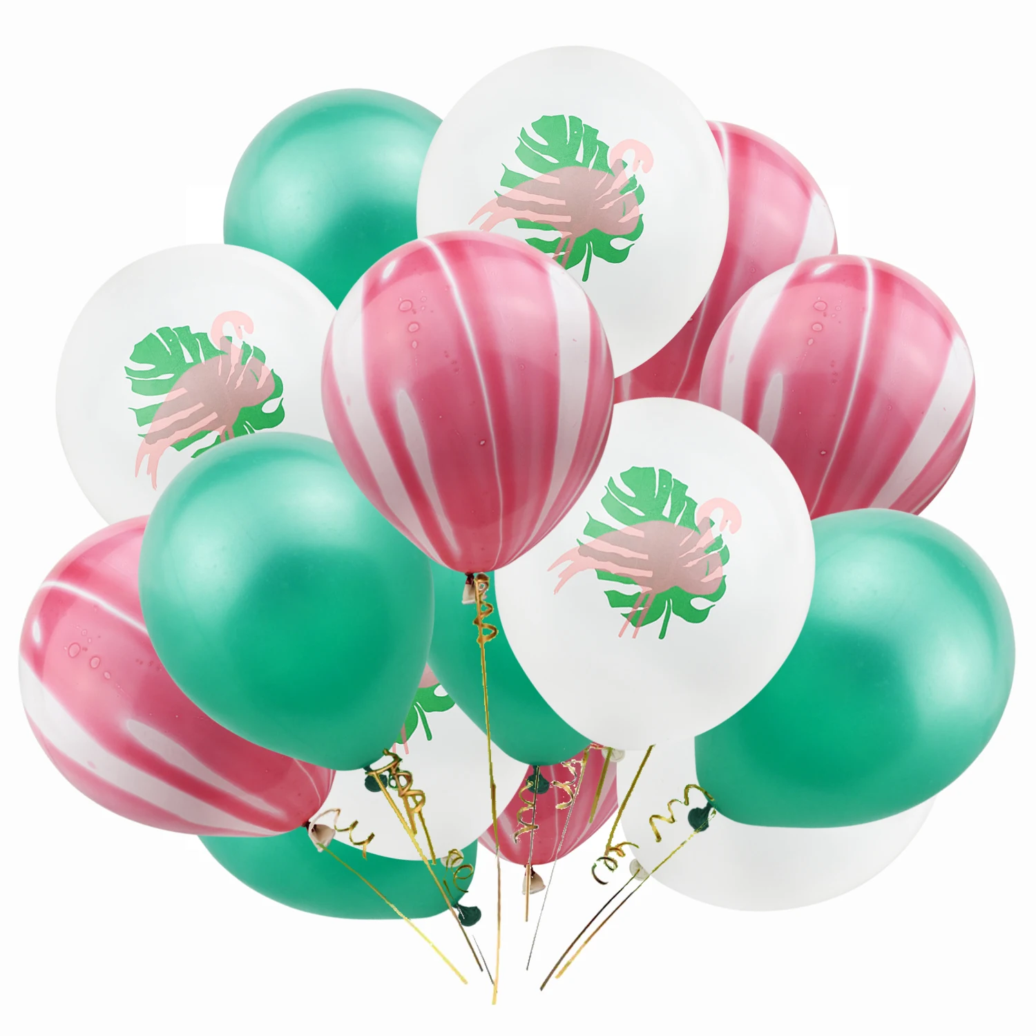 Гирлянда Amawill Flamingo тематическая вечеринка на день рождения украшения для детей