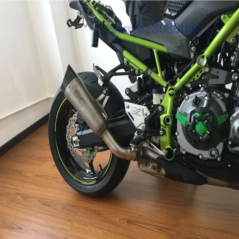 2017 nueva moto rcycle escape moto escape modificado scooter silenciador tubo escape moto para Kawasaki z900 especialmente