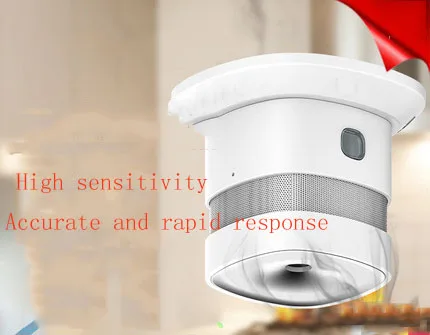 

Smoke alarm household independent fire detector smoke sensor fire sensor indoor wireless 3C