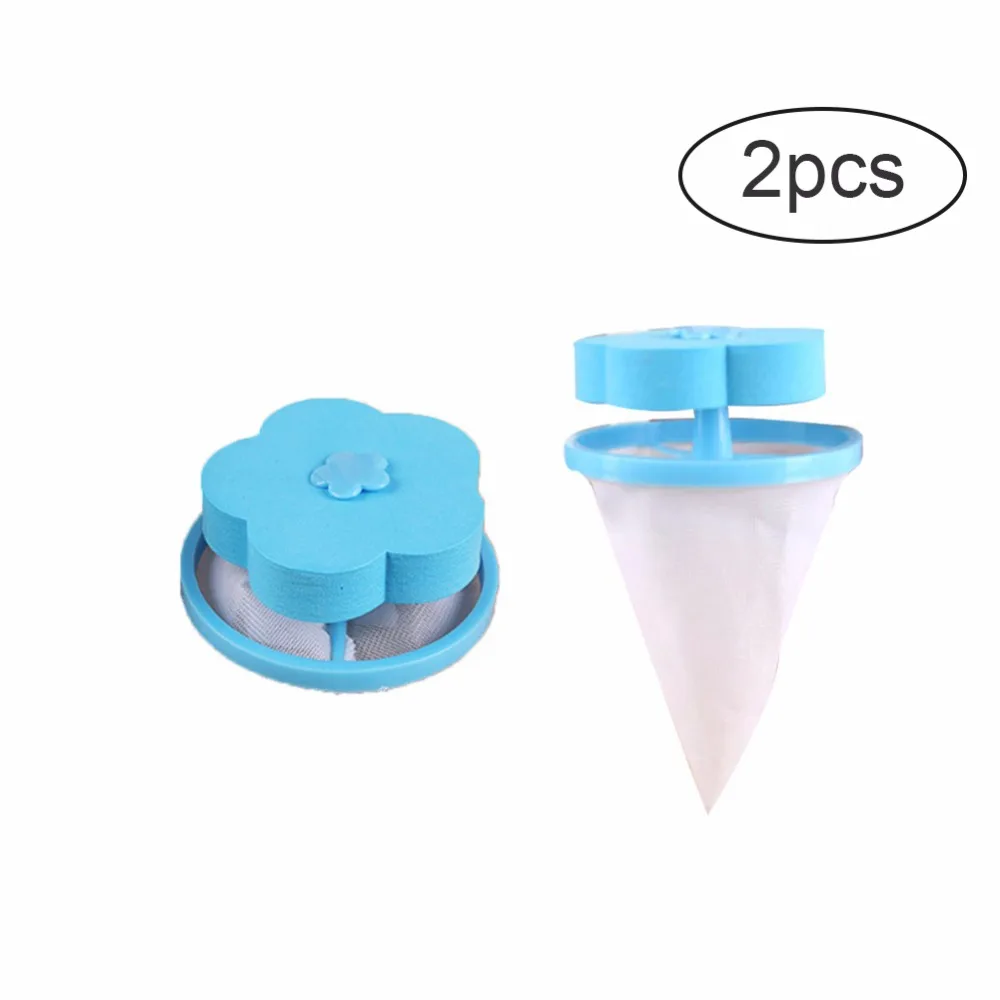 

Reusable Washing Machine Hair Catcher Filter Net Pouch Floating Lint Mesh Trap Bag Household Tool