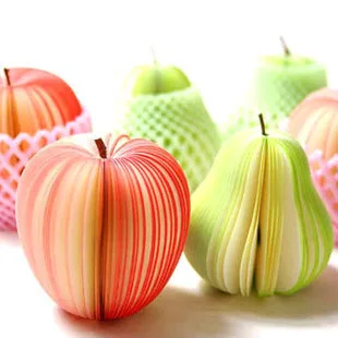

Free shipping 10PCS/Lot Memo Pad, Fruit notepad, Kawaii Fancy gifts, Paper note Notepad, Novelty 4 Different style
