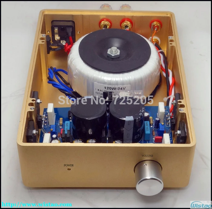 IWISTAO 2x100 Вт HIFI усилитель стерео дискретный компонент HDAM Музыкальная Коробка A1
