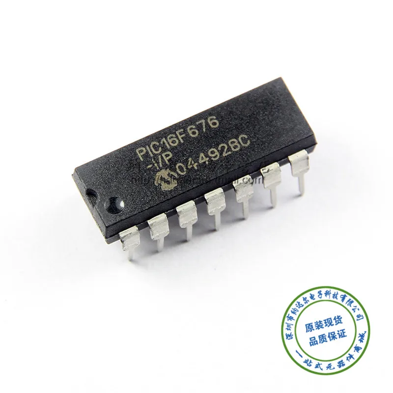 IC PIC16F676-I/P PIC16F676 DIP-14 Оригинальные аутентичные и новый Бесплатная Доставка |