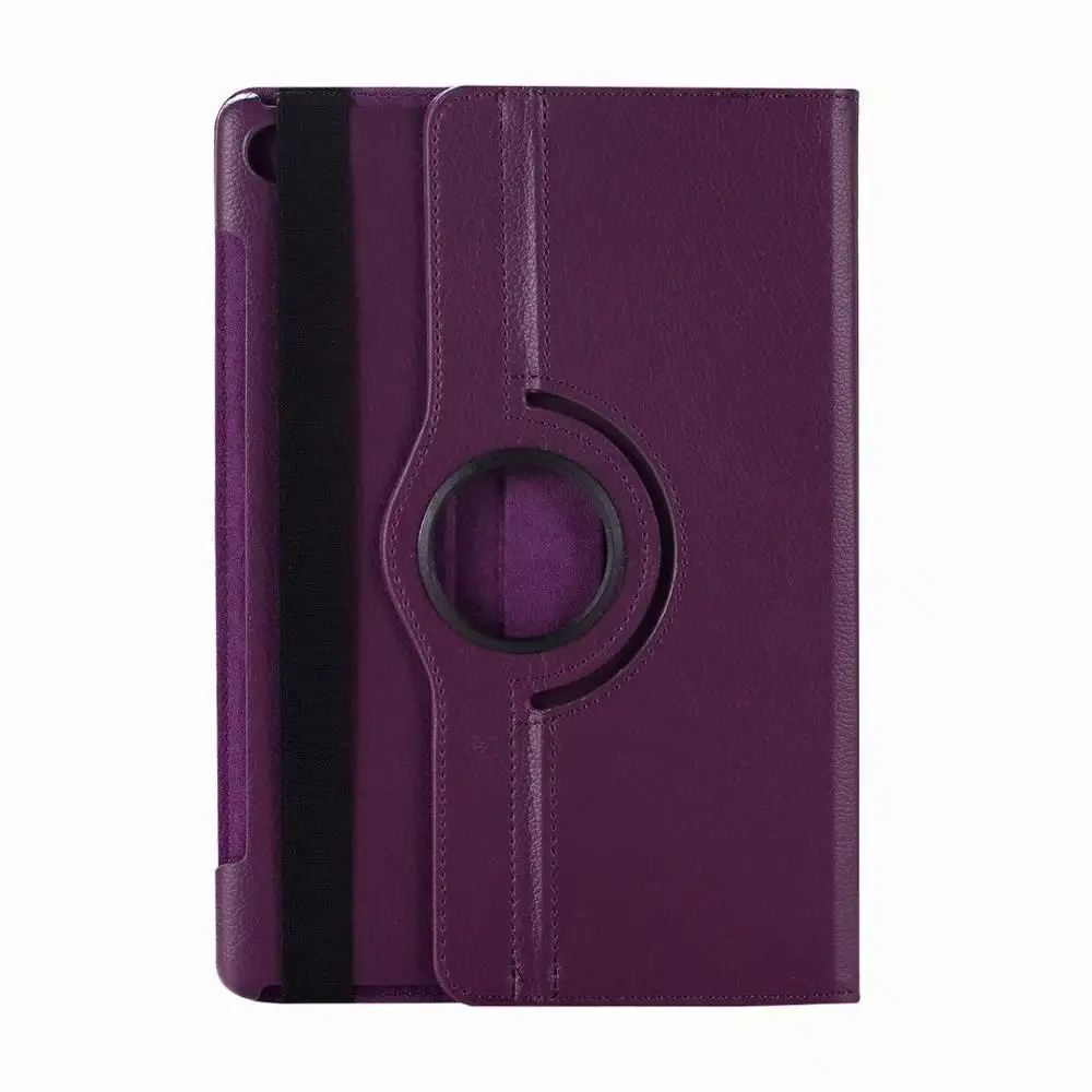 360 Rotating Case for Samsung Galaxy Tab A 10.1 SM-T510 SM-T515 T510 T515 Stand Cover PU Leather Case - Цвет: Прозрачный