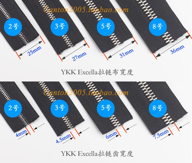 Япония импортная натуральная YKK Excella 5 металлическая однонаправленная молния 5SGYOG#580