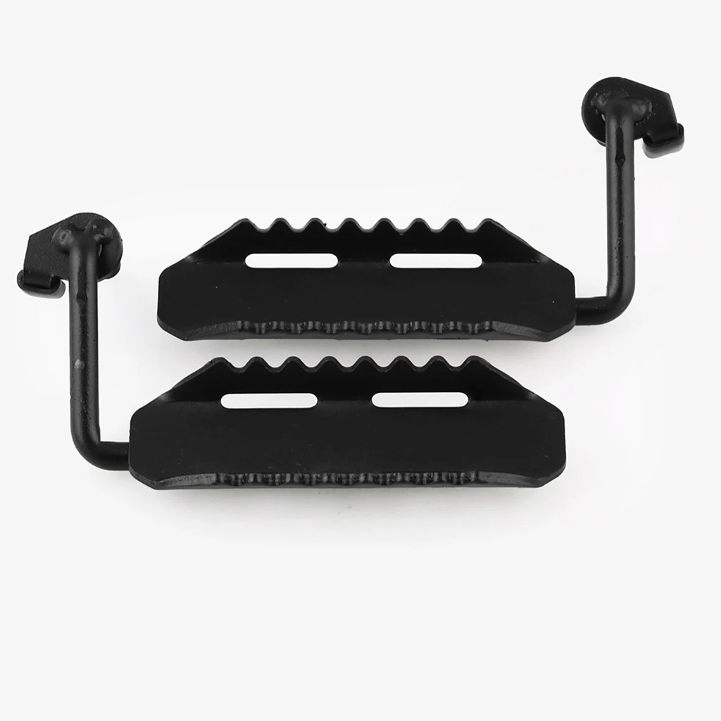 1 Pair Metal Car Interior Dead Pedal Foot Rest Kick Panel For Jeep Wrangler 2007-2017 Car Foot Rest Kick Panel Accessories