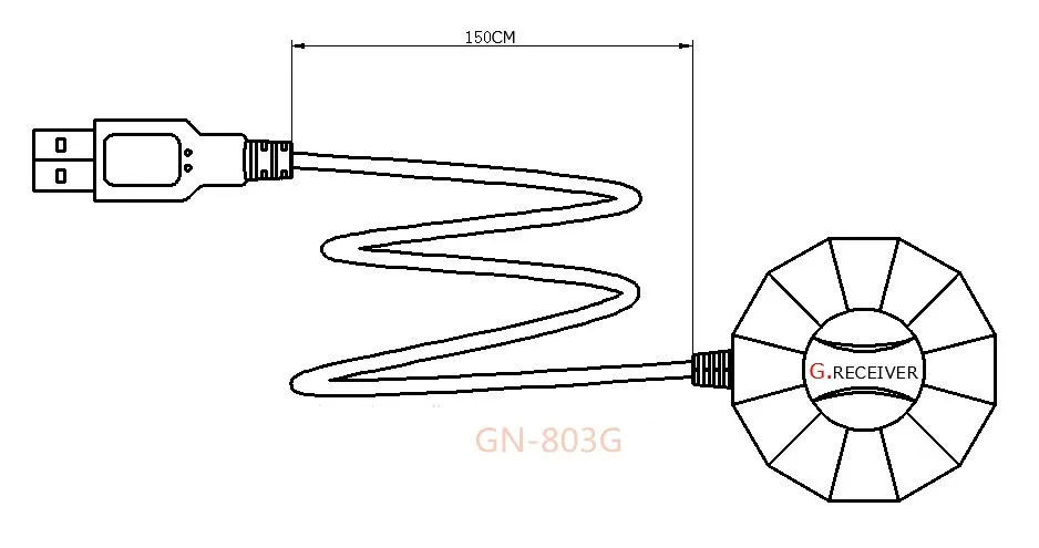 USB gps ГЛОНАСС приемник GNSS модуль приемника антенны, заменить BU-353S4, BU353S4, 0183 NMEA протокола USB