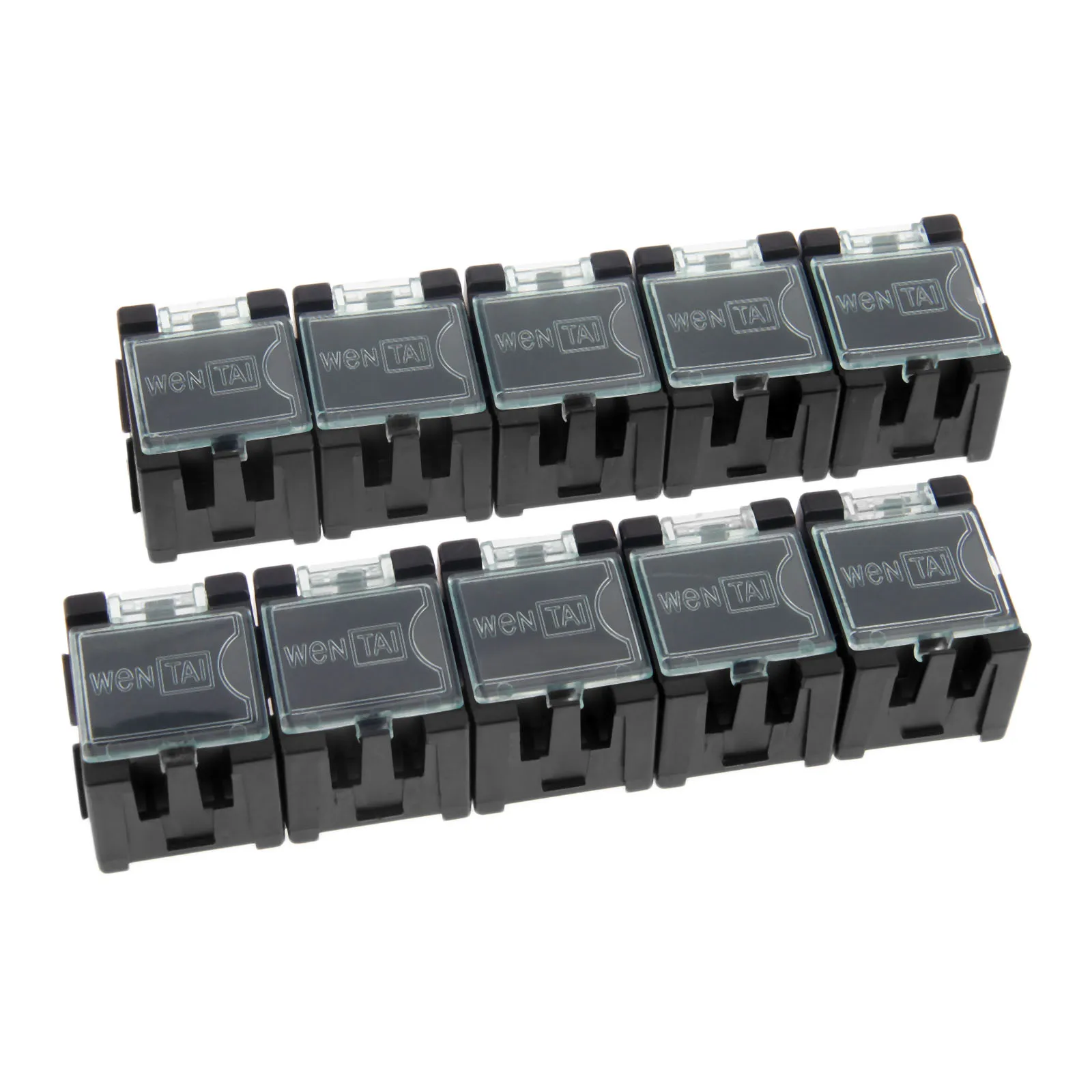 10pcs Components Part Laboratory Storage Electronic SMT SMD Box SMT Anti-Static