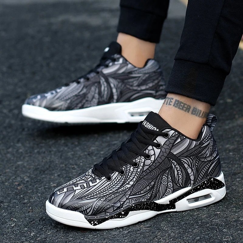 Qzsyog más tamaño 35-47 lona transpirable Zapatillas de baloncesto hombres deporte aire Cojines sneakers mujeres Botines zapatillas baloncesto Qzsyog más tamaño 35-47 lona transpirable Zapatillas de baloncesto hombres deporte aire Cojines sneakers mujeres Botines zapatillas baloncesto