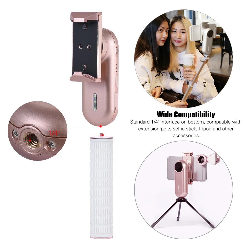 Модный стабилизатор Snoppa Atom Gimbal для смартфона видео селфи палка мобильный