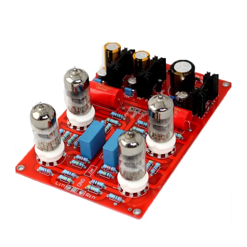 

6N3 four tube preamplifier amplifiers board