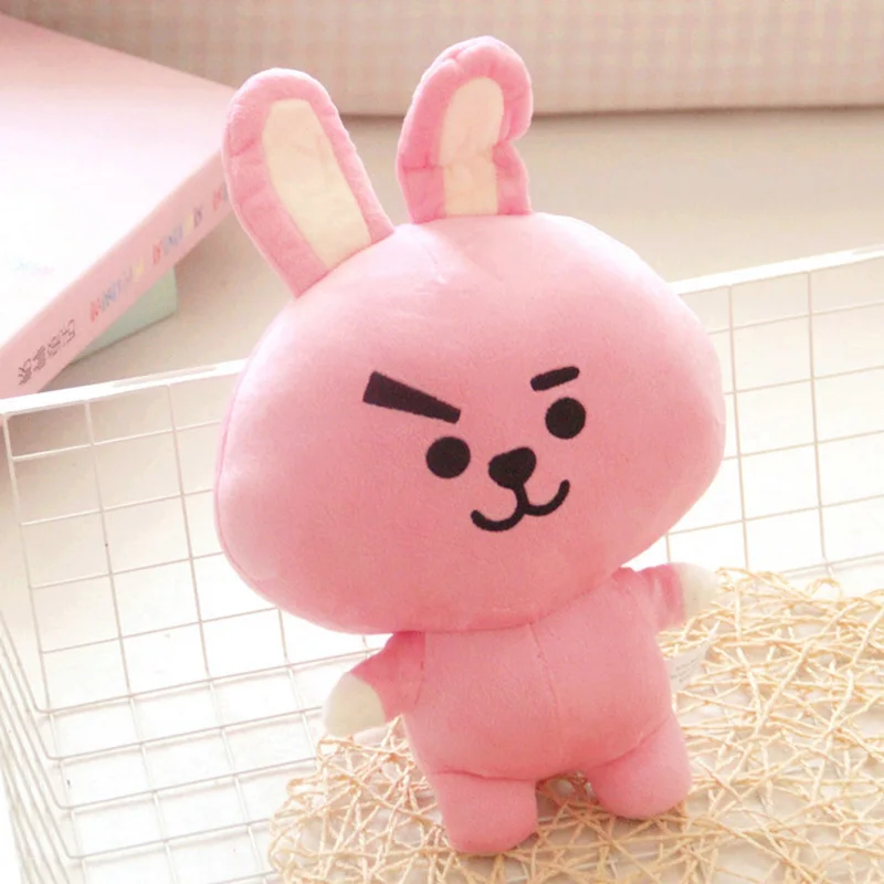

1Pcs Cute Plush Stuffed Animal Toys Doll Same Pillow Plush Cushion TATA VAN COOKY CHIMMY SHOOKY Children Gift