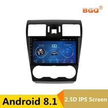 9 Android Car DVD Multimedia Player font b GPS b font For Subaru Forester XV WRX