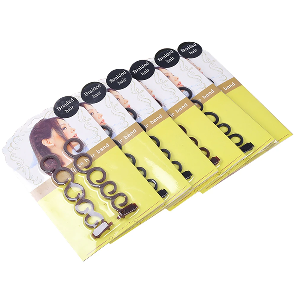 2Pc Magic Hair Braiding Tool Weave Braider Roller Hair Twist Styling Maker DIY Hairstyling Accessories Hair Care & Styling