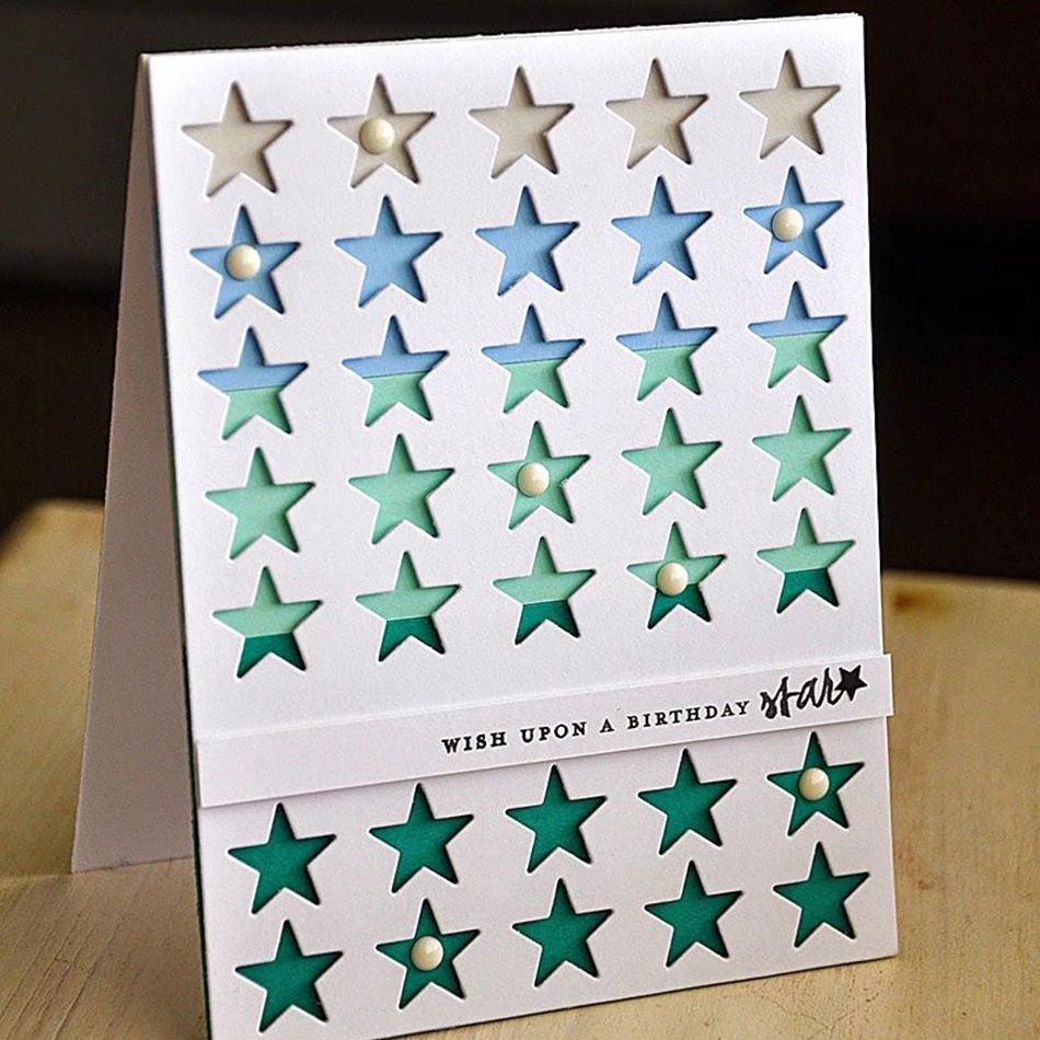 InLoveArts Stars Dies Frame Plate background Metal Cutting Dies for