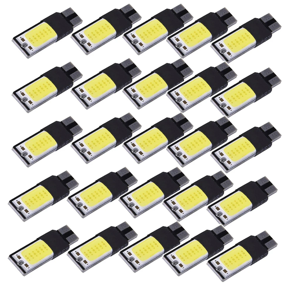 

YSY 100x T10 COB CANBUS 194 W5W LED Error Free Car Light Automotive CAN BUS Lamp Bulb Color White