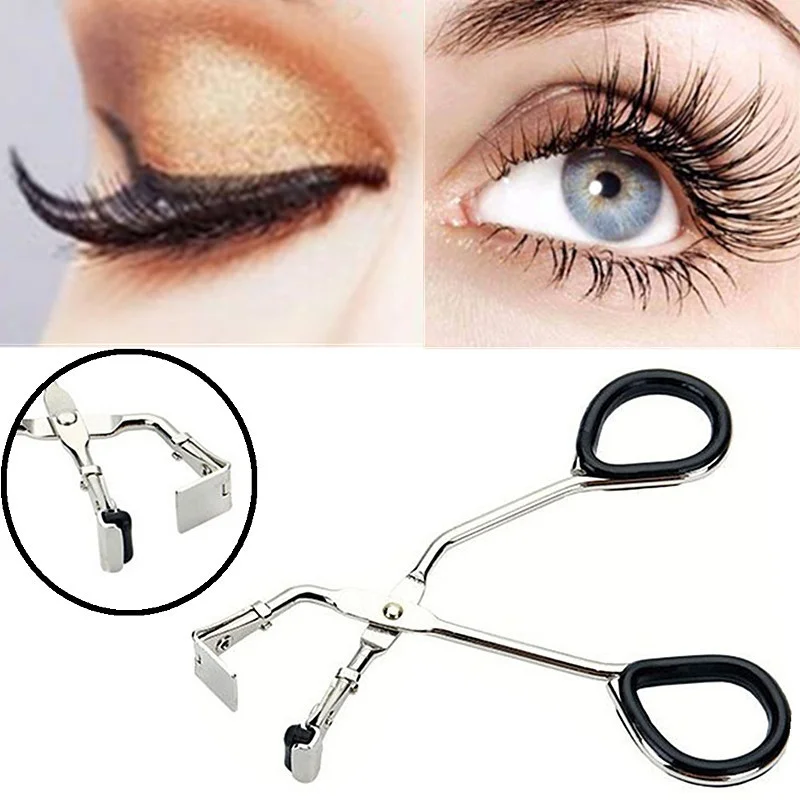 

1 Pcs Mini Eyelashes Curlers Nature Curl Steel False Eyelashes Women Handle Eye Lashes Curling Clip Beauty Makeup Cosmetic Tool